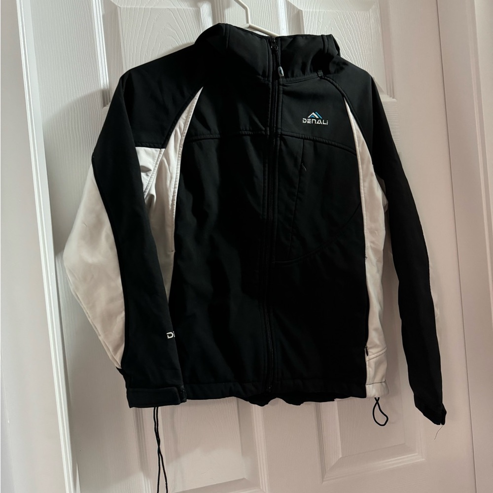 Black and White Denali Coat